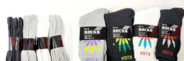 240 Bulk Sock Assorted Color Size 9 - 11