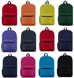 288 Bulk Yacht & Smith 17 Inch Water Resistant Backpack With Adjustable Padded Shoulder Straps