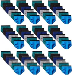 504 Bulk Mens Assorted Colors And Sizes Brief Underwear For Men S-Xxl Slightly Imperfect