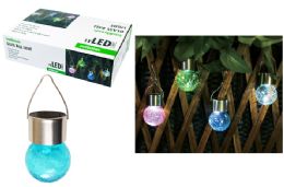 24 Bulk Solar Hanging Crackle Ball