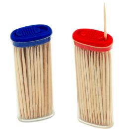 144 Bulk Toothpicks, Pocket 60ct 2 pk