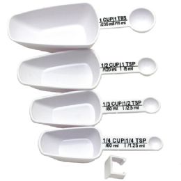 144 Bulk Meas Scoop/spoon Combin. 4pc