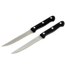 144 Bulk Steak Knives  2pc  4.50" Blade