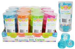 48 Bulk Reusable Ice Cubes