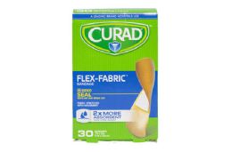 72 Bulk Fabric Bandages 30 ct
