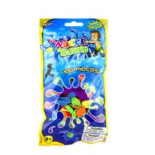 144 Bulk 100 Pieces Water Balloon W/ Water Nozzle In Colored