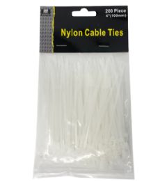 72 Bulk 200pc Cable Tie 4in