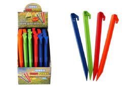72 Bulk Plastic Tent Stake 12 Inch
