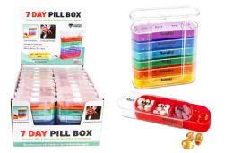 24 Bulk Tower 7 Day Pill Organizer