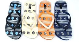 48 Bulk Women's Seashell Flip Flop