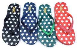 48 Bulk Kids Star Struck Flip Flop