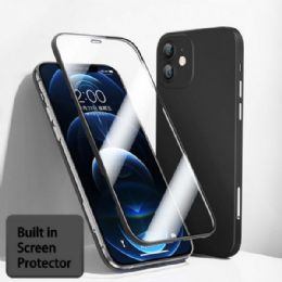12 Bulk Ultra Slim Tempered Glass Full Body Screen Protector Protection Phone Cover Case For Apple Iphone 13