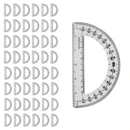 96 Bulk 6 Inch Clear Protractors