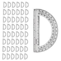 48 Bulk 180 Degree Protractors