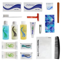 24 Bulk 18 Piece Premium Wholesale Hygiene Kits