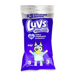 78 Bulk Luvs Diapers Size 3 - 34 ct.