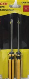 72 Bulk General Tools Screwdriver Set 2 Pack