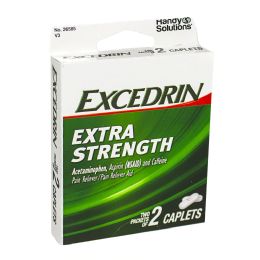 6 Bulk Travel Size Excedrin Extra Strength - Box Of 4