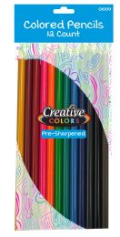 48 Bulk Colored Pencils - 12Ct - Pre Sharpened