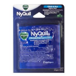 24 Bulk Travel Size Cold & Flu Relief - 1 Oz.