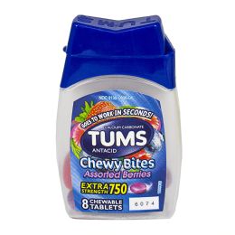27 Bulk Antacid - Chewy Bites Mixed Berry -Bottle Of 8