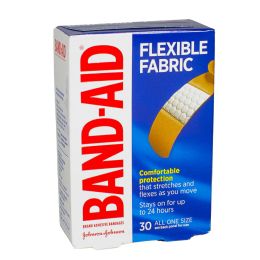 24 Bulk Johnson & Johnson BandAid Flexible Fabric