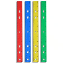 100 Bulk Plastic 12 Inch Rulers