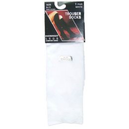 360 Bulk Women's Solid White Knee High