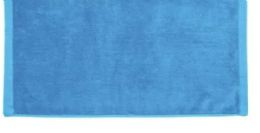 24 Bulk Terry Velour Hand Towels Size 16x27 In Sky Blue