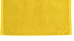 24 Bulk Terry Velour Hand Towels Size 16x27 In Yellow