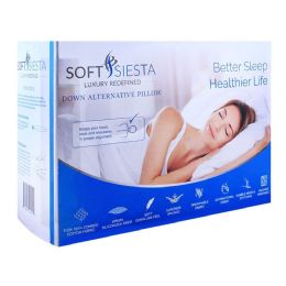 4 Bulk Cluster Fiber Pillow 2 Pack