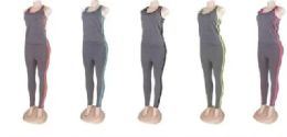 96 Bulk Yoga Top And Capri Set