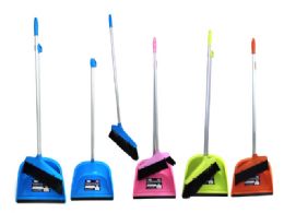 36 Bulk Dust Pan With Broom