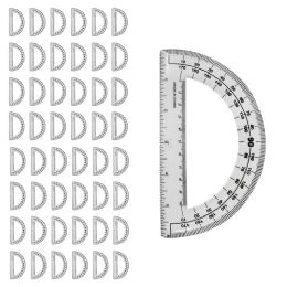 96 Bulk 6 Inch Clear Protractors
