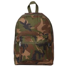 30 Bulk Woodland Camo Basic Backpack