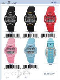 12 Bulk Digital Watch - 86293 assorted colors