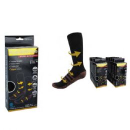 24 Bulk Lady Copper Heated Sock Heated Thermal Socks