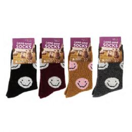 144 Bulk Wool Outdoor Hiking Lady Socks For Women