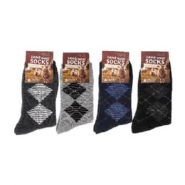 144 Bulk Man Heavy Duty Winter Boot Socks