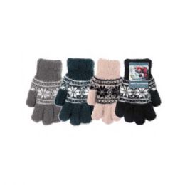72 Bulk Ladies Touch Winter Gloves
