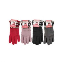 72 Bulk Gloves Women' S Winter Short Wrist Thermal Warm Autumn