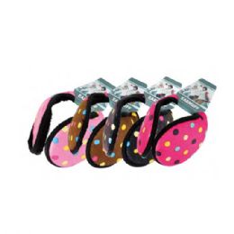 144 Bulk Women's Earmuffs Behind The Head Packable Winter Ear Warmers