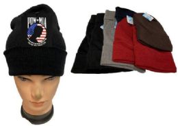48 Bulk Pow Mia Mix Color Winter Beanie