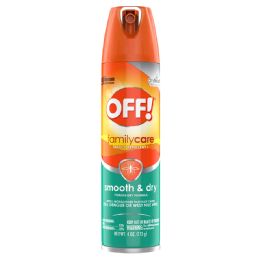 12 Bulk Off Insect Repellent Aerosol 4 Oz Smooth & Dry