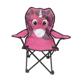 6 Bulk Eastern Outdoor Kids Camping Chair 14 X 14 X 23in Unicorn Design