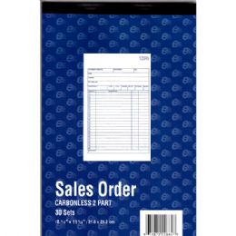 60 Bulk Sales Order Book 8.5 Inches X 11 Inches