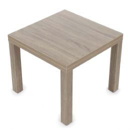 6 Bulk Home Basics Square Side Table, Ash