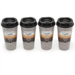 28 Bulk Home Basics Reusable Coffee Cups With Lids
