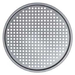 12 Bulk Bakergcos Secret Essentials NoN-Stick Steel Pizza Pan