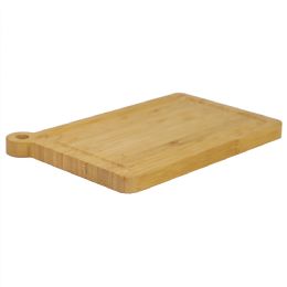 12 Bulk Michael Graves Design Bamboo Cutting Board With Finger Hole, (8" X 12")